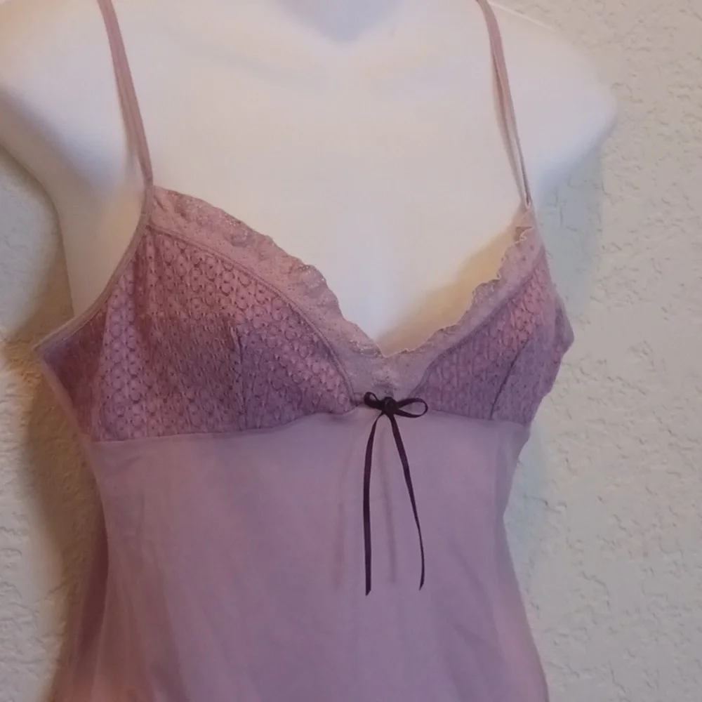 Victoria's Secret Lavender Lace Chemise Size Large - Picture 2 of 8